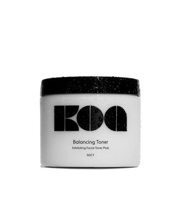 Koa Balancing Toner - Traditional Nourishing Ingredients From Hawaii - Gentle Exfoliating Action Purifies Skin Encourages Cell Turnover - Antioxidizing Formula Protects from Free Radicals - 50 pc