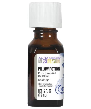 Aura Cacia Pillow Potion Essential Oil Blend | 0.5 fl. oz.