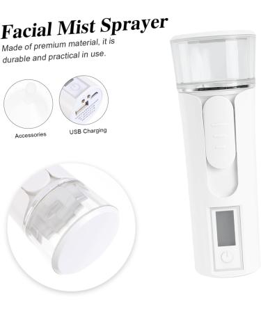 Baluue 1pc Spray Hydrating Apparatus Face Handy Sprayer Hydrating Mister Mini USB Face Sprayer Portable Abs - Buy Online on GoSupps.com