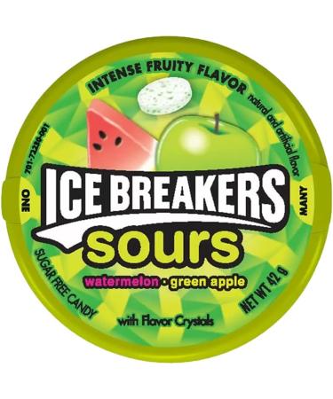 Ice Breakers Fruit Sours Sugar Free 8 x 42g packs Full Box + Terry's White Chocolate Orange Sharing Bar 85g | VIMIX - Buy Online on GoSupps.com