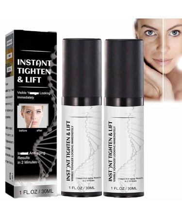 Instant Face Lift Cream Instant Lift Neck Eye Tightening Lifting Serum Anti-aging Face Cream For Tightener Skin Fine Lines & Wrinkles Within 2 Minutes Lifting Loose Sagging Skin for All Skin (2PC)