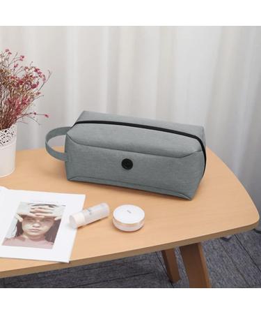 Levigo Large Capacity Nylon Hair Dryer Bag - Waterproof & Anti-Shock Travel Storage for Home & Travel - Light Grey - Buy Online on GoSupps.com