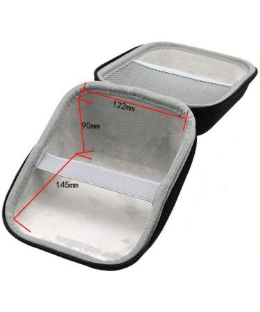 lahomia Caseling Hard Case for Omron Upper Arm Blood Pressure Monitor Portable Travel Carrying Protective Bag - Black - Buy Online on GoSupps.com