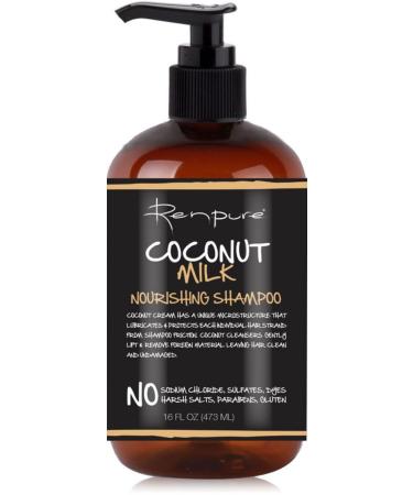 Renpure Coconut Milk Nourishing Shampoo  16 Ounce