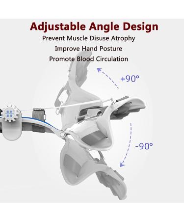 Wrist Orthotics Finger Strengthener Exerciser with Adjustable Knob and +90 /-90 Angle Line-of-Force-Guided Design Fingers Stretch Naturally for Sequelae of Cerebral Hemorrhage right - Buy Online on GoSupps.com