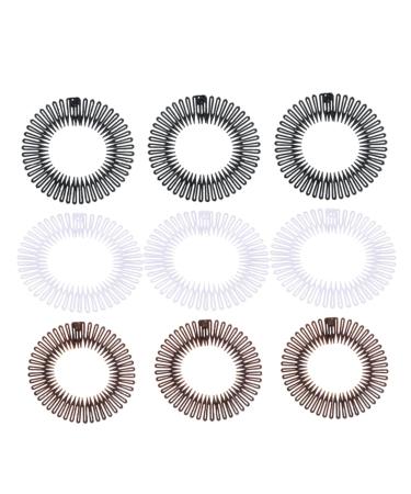 Full Circle Headband Stretch Hair Comb Headband Flexible Hair Accessories for Women Girl full circle headband