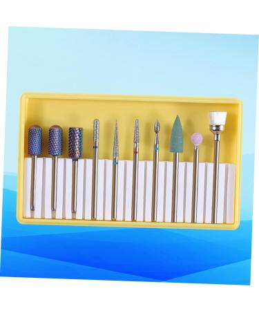 minkissy 3 Sets Nail Drill Replacement Bits Cuticle Drill Bits Nail File Drill Bits Grit Nail Art Supplies Nail Grinding Head Nail Grinding Polisher Gel Nails Bit Sand Set Manicure 5x1cmx3pcs Yellowx3pcs - Buy Online on GoSupps.com
