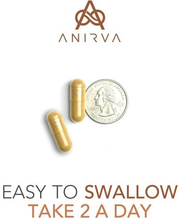 Anirva ClearDerm: Zinc Skin Supplement for Hormonal Acne & Rosacea - Adult Acne Zinc Pills - Buy Online on GoSupps.com