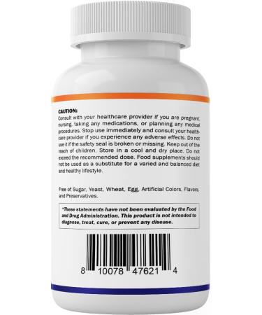 Vitamatic Magnesium Succinate 1000 mg Per Serving (Provides 90mg Elemental Magnesium) - 180 Capsules - Highly Bioavailable Form - Supports Muscle, Nerve & Heart Health - Non-GMO & Gluten-Free - Buy Online on GoSupps.com