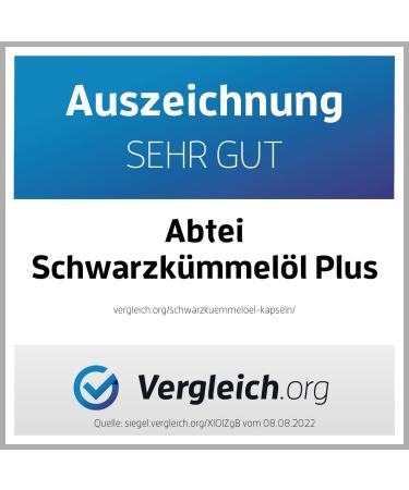 Abbey Black Cumin Oil Plus with Vitamin E - Dietary Supplement for Cholesterol & Blood Sugar Levels - 48 Capsules (1 Pack) - Buy Internationally - Buy Online on GoSupps.com