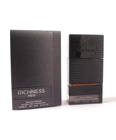 Almas Perfumes Jean Antoine Richness Eau De Parfum Spray - Sweet Smelling Spray - 3.4 Fl Oz (100 ml) - Long-Lasting Aroma - Luxurious Scent of Arabia for Men - Buy Online on GoSupps.com