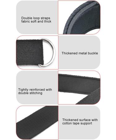 VGEBY 2pcs Non-Slip Pilates Straps - Double Loop Training Straps for Home & Gym Workouts - International Shipping Available - Buy Online on GoSupps.com