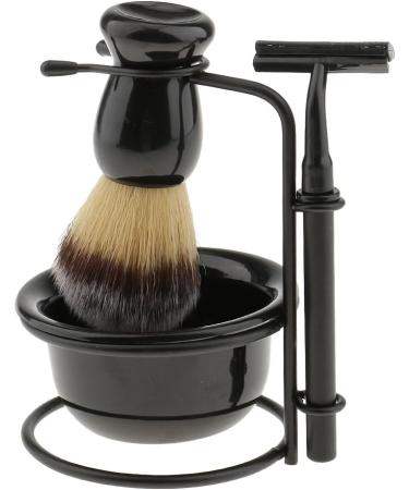 Jojomis 4-in-1 Shaving Set - Premium Bristles Safety Razor & Holder for Perfect Shaves - Ideal for International Shipping - Buy Online on GoSupps.com