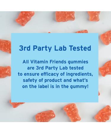 Vitamin Friends Focus Vegan Gummies - 60 Berry Pectin Gummies for Enhanced Concentration - Buy Online on GoSupps.com