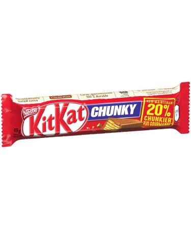 Nestle Kit Kat Chunky Candy Bar Milk Chocolate 51 Grams/1.8 Ounces - 24 Pack - Buy Online on GoSupps.com