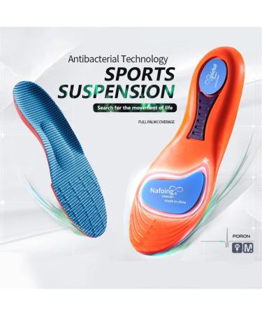 Sports Elasticity Insoles - Shock Absorbing Breathable Orthopedic Shoe Inserts for Running - International Shipping Available - Buy Online on GoSupps.com