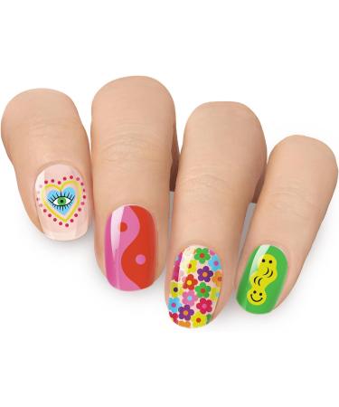 MOYOU LONDON Semi Cured Gel Nail Strips 20 Pc with Free UV Lamp | Easy Apply & Remove for Salon-Quality Manicure - Buy Online on GoSupps.com
