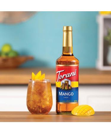 Torani Mango Flavour Syrup 750ml bottle 2 Pack light brown - Buy Online on GoSupps.com