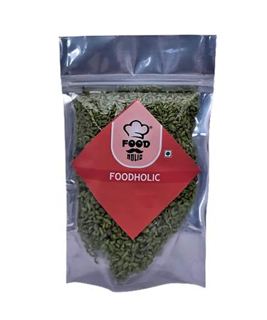 Foodholic Green Sugar Coated Saunf / Fennel Candy Mouth Freshener ( Sweet/Meethi Green Saunf) (400 Gm)_Packing May Vary