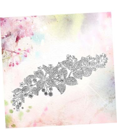 DOITOOL Bride Headpieces for Wedding Pearl Hair Barrettes Prom Hair Comb Crystal Hair Comb Hair Accessories for Prom Crystal Headpiece Bridal Rhinestone Barrettes Props Manual - Buy Online on GoSupps.com