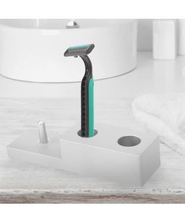 Minkissy Metal Cladding Men's Manual Shaving Razor - Zinc Alloy Holder for Electrical Razors & Clothes Hanger - Premium Quality - Buy Online on GoSupps.com