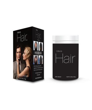 PREMIUM All Hair Building Fibers for Instantly Thicker Looking Hair! (10g) 75-Day Supply: MEDIUM BROWN