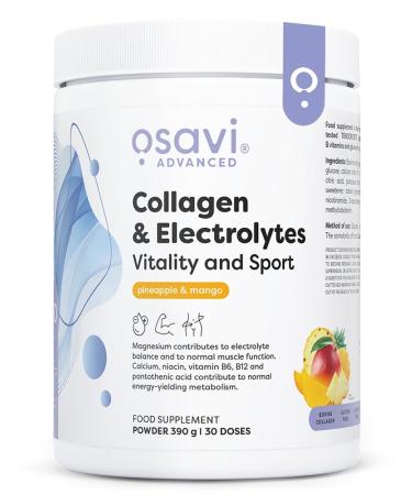 OSAVI Osavi Collagen Electrolytes Vitality and Sport Pineapple & Mango 390 g