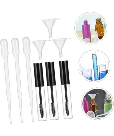 Beatifufu 9 Set Empty Mascara Bottle Eyelash Growth Oil Containers Empty Mascara Refiller Transparent Abs - Buy Online on GoSupps.com