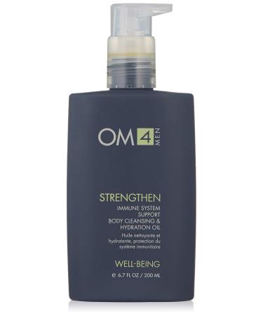 OM4 Strengthen: Immune System Support Body Cleansing & Hydration Oil Mens Moisturizing Bath and Shower Oil