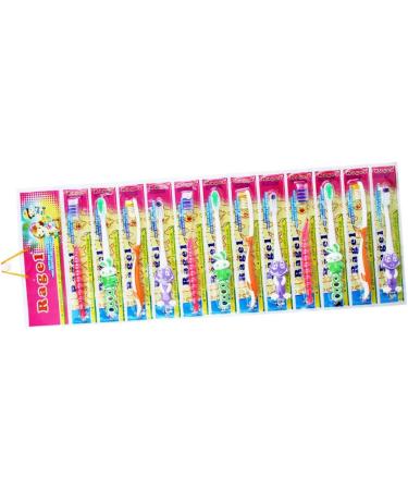 Partykindom 24 STK Infant Toothbrushes - Sensitive & Reusable Children's Toothbrush for Toddlers - Boys Whitening Cleaning Brush - Buy Online on GoSupps.com