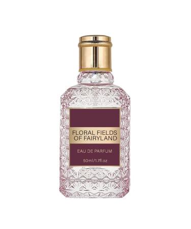 Woman Perfume Natural Eau de Toilette Sensual Hypoallergenic Eau De Parfum Captivating Face Mist Suitable for Day or Night Perfume Gift for Women 4.8x4x10.6cm White