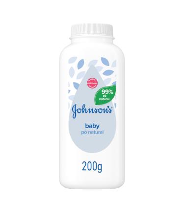 Johnson's Baby Poudre (200 g) poudre naturelle pour toute la famille poudre douce 99% naturelle pour peaux sensibles hypoallerg nique sans alcool parabens colorants et phtalates