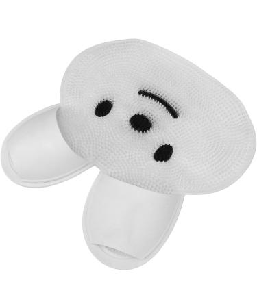 Generic Non-Slip Shower Foot Cleaner Pad - Dead Skin Remover & Tiredness Reliever - Bathroom Essential (White) - Buy Online on GoSupps.com