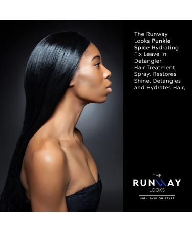 Punkie Spice Leave-In Detangler - Henna & Chia Seed Extracts for Hydrated Knot-Free Radiant Hair (4oz) - International Shipping Available - Buy Online on GoSupps.com
