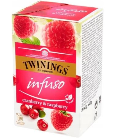  Twinings Twinings Cranberry & Raspberry Tea Bags 20 Per Pack - Buy Online on GoSupps.com