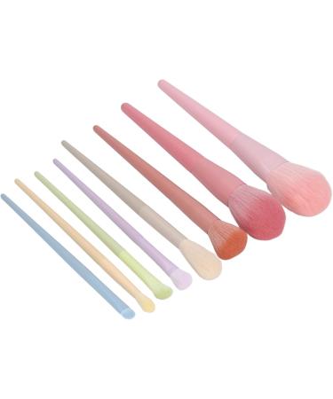 Powder Brush Set Artificial Fiber Wool Practical and Ergonomic Professional Makeup Brush Set 8 Pieces Soft for Daily Travel - Buy Online on GoSupps.com