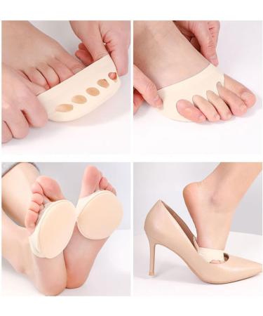Honeycomb Forefoot Pads - 3 Pairs for Women | Metatarsal Foot Cushions for Various Shoe Types | Reusable Relief from Foot Fatigue and Pain - Buy Online on GoSupps.com