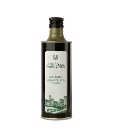 GRANDUCATO GESTIONI SRL Borgunto Extra Virgin Olive Oil ITALIAN 500ml 100 Tuscan Olives Cold Press Leccino Frantoiano Moraiolo Made in Tuscany Harvest 2023 050 Liters Single Unit