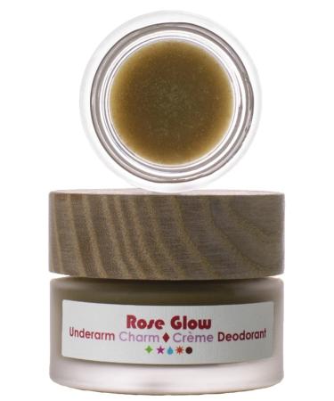 Living Libations - Organic/Wildcrafted RoseGlow Underarm Charm Cream Deodorant (30 ml)