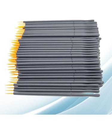 Healeved 100pcs Wand Applicator Eyeliner Liquid Makeup Lip Gloss White Eye Liner Eyeliner Brushes Fine Point 15cmX10cm Orange - Buy Online on GoSupps.com