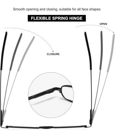 Buy Lanomi Mini Reading Glasses for Women - Light Metal Glasses with Case | 1.0 to 4.0 Diopter - International Shipping Available - Buy Online on GoSupps.com