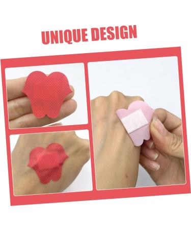 Buy GLEAVI 100pcs Mouth Shaped Household Wound Bandages - Breathable Adorable Lip-Shaped Patches for Daily Care - International Shipping Available - Buy Online on GoSupps.com