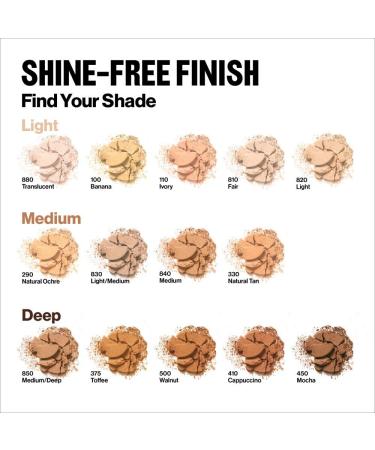 Revlon ColorStay 16 Hour Face Powder - Longwear Medium-Full Coverage for Flawless Finish - Shine & Oil Free Formula - 810 Fair - 2.4 Oz - Buy Online on GoSupps.com