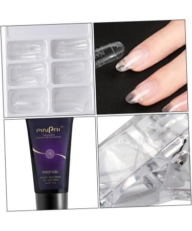 POPETPOP 3 Sets nail extension glue set poly nail gel slip solution nail enhancement trial kit nail polish gel kit nail art brush manicure extension gel plastic lengthen sanding bar - Buy Online on GoSupps.com