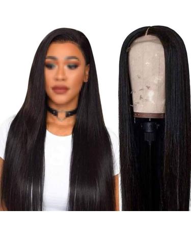 Tixiyu 22 Straight Human Hair Wigs Lace Front for Women | Heat Resistant Fiber - Shop Internationally - Buy Online on GoSupps.com