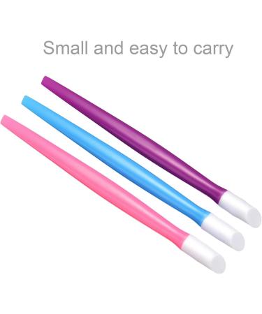 30-Piece Plastic Handle Nail Cuticle Pusher Nail Cleaner Set for Men and Women - Perfect for Christmas and Valentine's Day gifting (Blue, Purple, Pink) - Buy Online on GoSupps.com