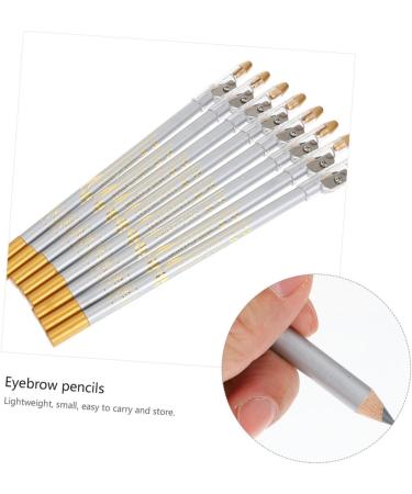 OHPHCALL 10pcs eyebrow pencil sweatproof eyebrow pencil Eyeliner Pencils Cosmetic Tool 1 count (Pack of 1) Grey - Buy Online on GoSupps.com