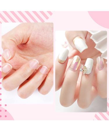 1000 Acrylic Artificial Nail Tips - French Style Nail Tips Set for Gel Nails with Glitter | 3-Series Box - International Shipping - Buy Online on GoSupps.com