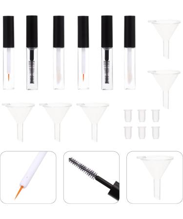 FOMIYES 1set Empty with Eyelash Gloss Portable Liner Mascara Elegant Lip Shadow Tubes Wand Refillable - Buy Online on GoSupps.com