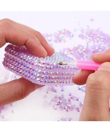 Minkissy Decoration Decoration Heart 1 Box of Art Diamond DIY Resin Diamond s Art Craft Manicure Diamond Decor Rhinestone Heart Stickers - Buy Online on GoSupps.com